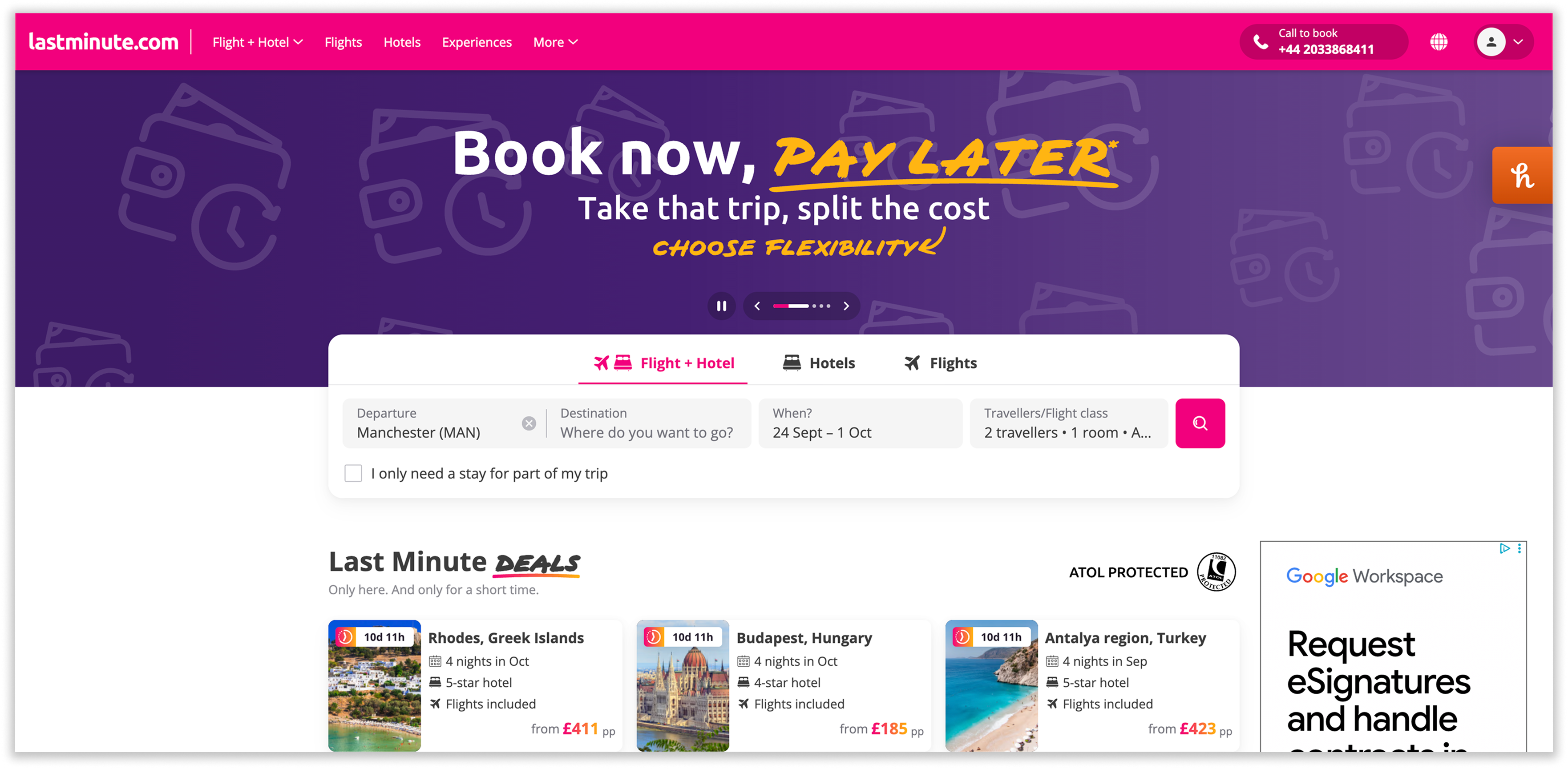 lastminute.com Creative Work